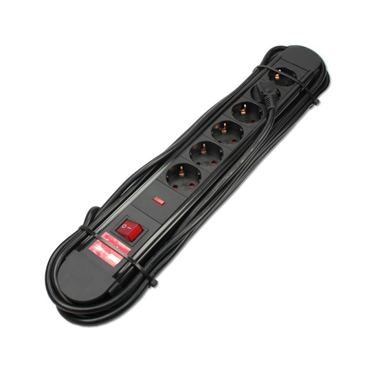 Afbeeldingen van TCD.6V+KNOP+OVERSP. 5,0M 3X1Q ZW