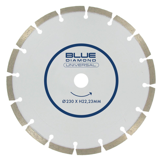 Afbeeldingen van BLUE DIAMOND SIN UNI 125X22.2MM