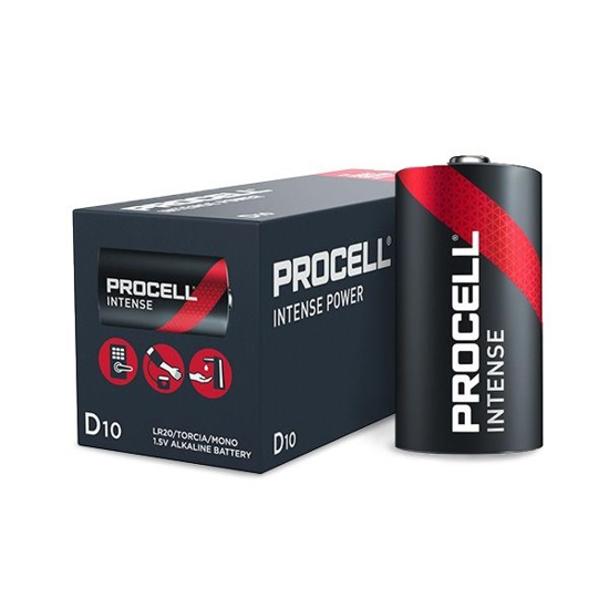 Afbeeldingen van DURACELL PROCELL INTENSE ALKALINE BAT. 1,5V LR20 D