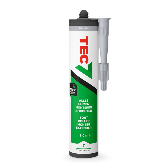 Afbeeldingen van TEC7 GRIJS (RAL 7004) - PATROON 310ML