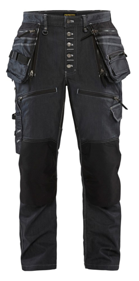 Afbeeldingen van BAGGY DENIM STRETCH X1900 MARINEBLAUW/ZWART C50 199911418999C50