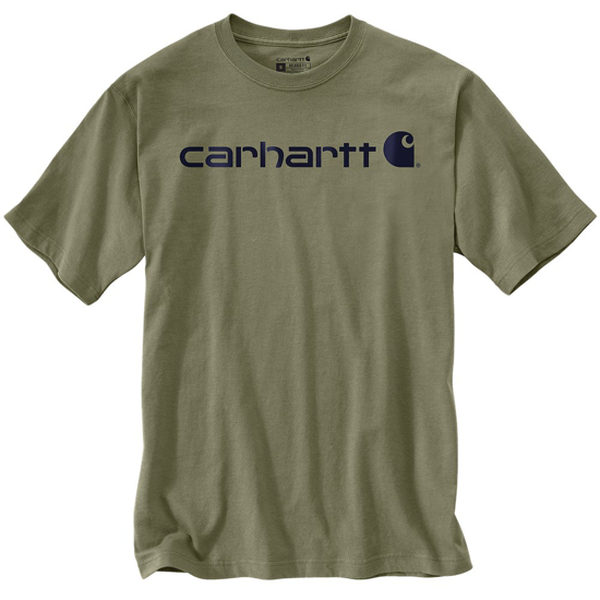 Afbeeldingen van 103361DOV DEARBORN RELAXED LOGO T-SHIRT DUSTY OLIVE M