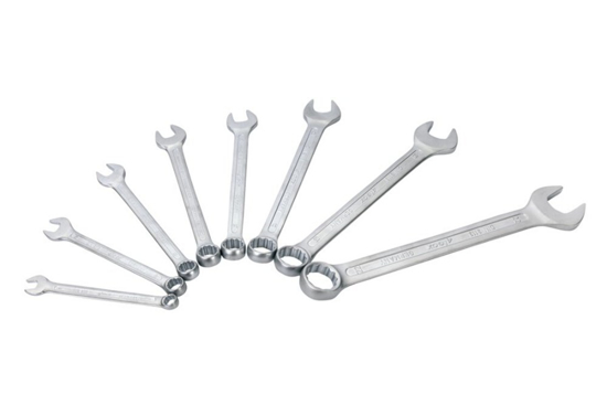 Afbeeldingen van SET RING-STEEKSLEUTEL DIN 3113-A 8-DELIG 8 - 19MM