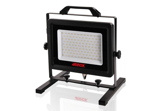 Afbeeldingen van BOUWLAMP LED KLASSE 1 100W 11000 LUMEN INCLUSIEF STATIEF